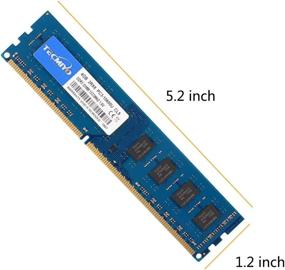 img 3 attached to TECMIYO 8GB Kit (2X4GB) PC3-10600/PC3-10600U DDR3 RAM 1333MHZ 240-Pin Non ECC Unbuffered 1