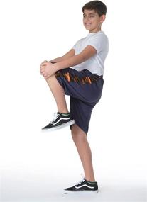 img 1 attached to Top-Quality Boys' 5-Pack Mesh Active Performance Basketball Shorts with Pockets - Real Essentials