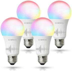 img 4 attached to 🔮 LUMIMAN Changing Multicolor LED Light Compatible with Voice Assistants