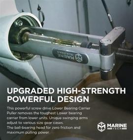 img 1 attached to 🛥️ Ultimate Marine Lower Bearing Carrier Puller for Yamaha, Johnson, Evinrude, Mercury, Honda, Mercruiser Units