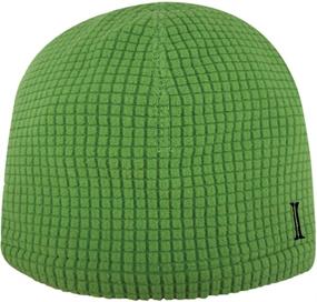 img 1 attached to 🧢 Igloos Boys Reversible Grid Fleece Beanie: Stylish and Warm Winter Hat for Kids