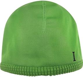 img 2 attached to 🧢 Igloos Boys Reversible Grid Fleece Beanie: Stylish and Warm Winter Hat for Kids