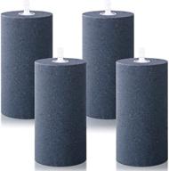 cylinder airstones hydroponic circulation blue gray logo