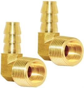 img 4 attached to 🔧 Versatile Joyway Brass Fitting Degree Elbow: Top Conduit Connection Solution