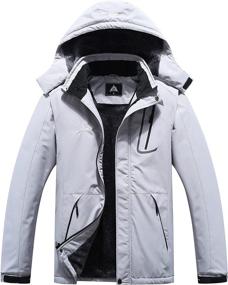 img 4 attached to Mountain Waterproof Jacket Windproof Windbreaker Outdoor Recreation for Outdoor Clothing