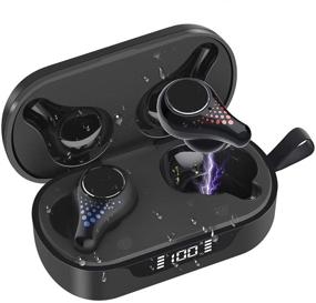 img 4 attached to 🎧 Arsiperd Waterproof Wireless Earbuds: Immersive Sound, Touch Control, 35H Playtime - iPhone/Android compatible