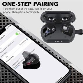 img 3 attached to 🎧 Arsiperd Waterproof Wireless Earbuds: Immersive Sound, Touch Control, 35H Playtime - iPhone/Android compatible