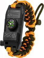 paracord bracelet personal survival outdoors logo