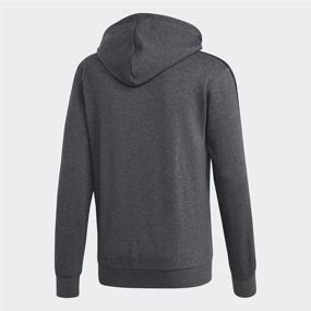 img 3 attached to 👕 Men's Clothing: Adidas Essentials Full Zip Sweatshirt with 3 Stripes