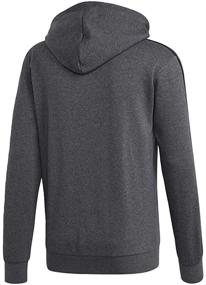 img 1 attached to 👕 Men's Clothing: Adidas Essentials Full Zip Sweatshirt with 3 Stripes
