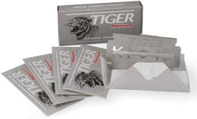 img 2 attached to 🐯 Tiger Platinum Double Razor Blades: Unleash the Power of Dual Precision for a Close, Smooth Shave!