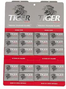 img 4 attached to 🐯 Tiger Platinum Double Razor Blades: Unleash the Power of Dual Precision for a Close, Smooth Shave!