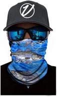 🦌 vulgrco fishing & hunting neck gaiter: ultimate outdoor face cover bandanna logo