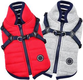 img 1 attached to 🐾 Puppia Mischief Pet Coat: Stay Warm and Stylish with this Top-Quality Pet Outerwear