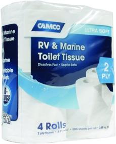 img 1 attached to Camco Bathroom Toilet Tissue Rolls Sewer Safe