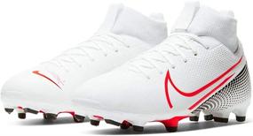 img 2 attached to 👟 Youth Nike Mercurial Superfly 7 Academy Firm Ground Soccer Cleats: Unbeatable Performance for Young Athletes