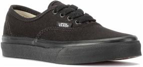 img 4 attached to 👟 White Skate Girls' Shoes by Vans Kids Authentic