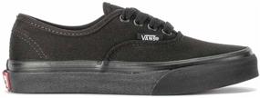 img 1 attached to 👟 White Skate Girls' Shoes by Vans Kids Authentic