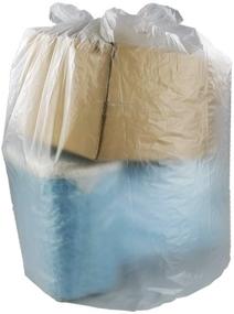 img 3 attached to 🗑️ High-Quality Cand 18 Gallon Clear Trash Bags, 70 Counts - Efficient Waste Disposal Solution