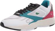 lacoste mens court drive sneakers trqs logo