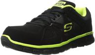 👟 skechers synergy ekron charcoal men's shoes and fashion sneakers - optimal for walking and style logo