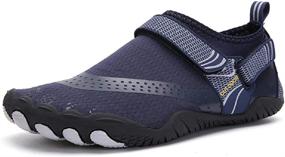 img 4 attached to 👟 Tongzone Quick Dry Athletic Barefoot Men's Swim Shoes: The Perfect Fit for Optimal Performance