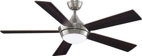 img 1 attached to Fanimation FP8062BBN Celano Fan Light Brushed