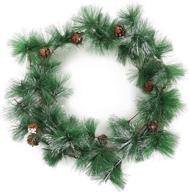 🎄 shop the cocoboo 6.56ft christmas garland for festive winter xmas party decorations логотип