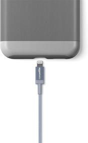 img 1 attached to 🔌 Amazon Basics Dark Gray 6-Ft USB-A to Lightning Cable for iPhone/iPad, MFi Certified Charger