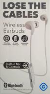 gems white bluetooth rechargeable earbuds logo