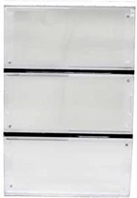 img 2 attached to 🚪 Ideal Pet Products Replacement Flap for 3-Panel Airseal and VIP Pet Door