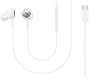 img 2 attached to 🎧 SAMSUNG Corded Type-C Earphones: Enhanced Audio Experience in White (EO-IC100BWEGUS)
