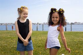 img 2 attached to Brix Girls Tank Tops 4 👚 Pack: Stylish & Versatile Girls' Clothing Collection