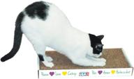 imperial cat yippee cat scratcher pad - reversible corrugated cardboard with durable design and catnip - ideal for satisfying your cat's scratching needs logo