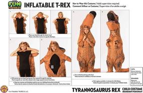 img 3 attached to 🦖 Надутый костюм динозавра для детей с брендом Rubies