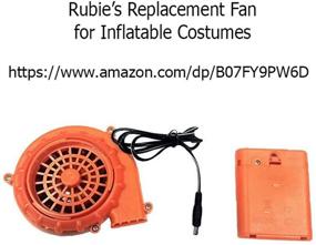 img 1 attached to 🦖 Child's Jurassic Inflatable Costume with Rubies