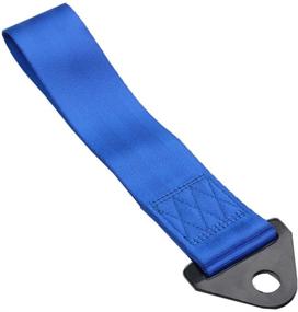 img 3 attached to Dewhel UNIVERSAL HIGH STRENGTH RACING RALLY TOW STRAP KIT FRONT REAR Tow Hook Ribbon Color Blue