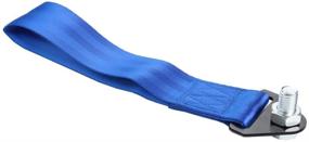 img 2 attached to Dewhel UNIVERSAL HIGH STRENGTH RACING RALLY TOW STRAP KIT FRONT REAR Tow Hook Ribbon Color Blue