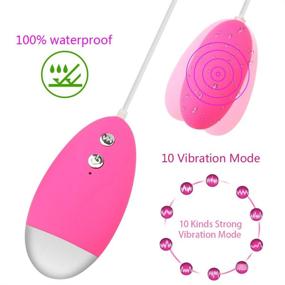 img 3 attached to 🔮 Massage Ball & Stick Set: Upgraded Waterproof, Powerful & Quiet Mini Kegel Love Egg, Bullet Kegel Balls Exercise Weight for Women - 2021 Edition