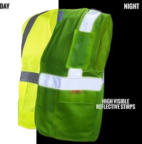 img 3 attached to Safety Visibility Reflective Strips Pockets Occupational Health & Safety Products and Personal Protective Equipment