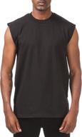 👕 pro club heavyweight sleeveless 3xl men's clothing and shirts logo