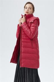 img 3 attached to 🧥 Stylish and Practical: Orolay Women's Lightweight Down Coat Packable Fashion Jacket with Stand Collar