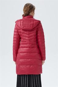 img 2 attached to 🧥 Stylish and Practical: Orolay Women's Lightweight Down Coat Packable Fashion Jacket with Stand Collar