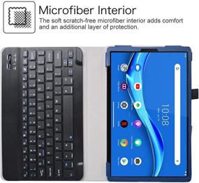 img 2 attached to LiuShan Compatible Wireless Keyboard Detachable Tablet Accessories for Bags, Cases & Sleeves