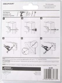 img 2 attached to HARDWARE ESSENTIALS 851362 Anti-Sag Gate Kit: Premium Steel, Zinc Plated, 7ft - Ideal for Interior and Exterior Gates