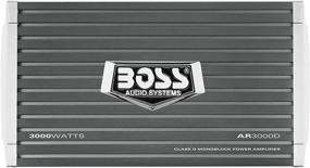 img 3 attached to 🚗 BOSS AR3000D Car Amplifier: Class D, 3000 Watts, 1 Ohm Stable, Digital, Monoblock, Mosfet Power Supply