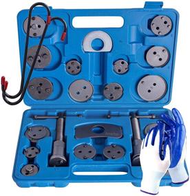 img 4 attached to Amerbm 24-Piece Disc Brake Caliper Tool Set - Wind Back Tool 🔧 Kit for Brake Pad Replacement Reset. Perfect for American, European & Japanese Autos