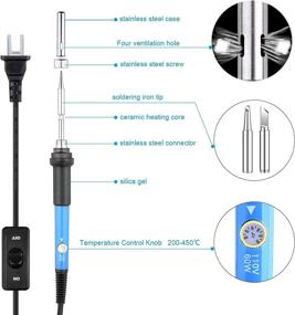 img 3 attached to ETEPON Паяльник с регулируемой температурой ET002