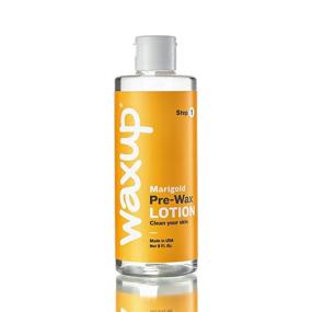 img 4 attached to 🌼 Waxup Pre Wax Cleanser: Marigold Pre Epilation Cleanser for Effective Waxing, 8 fl. oz - Skin Care Essential for Pro & At-Home Waxing, Perfect Prep Lotion in Waxing Kits, Easy Self Waxing Solution