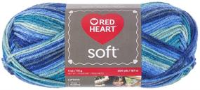 img 3 attached to RED HEART Soft Yarn in Beautiful Seaglass Color: A Nurturing and Luxurious Choice